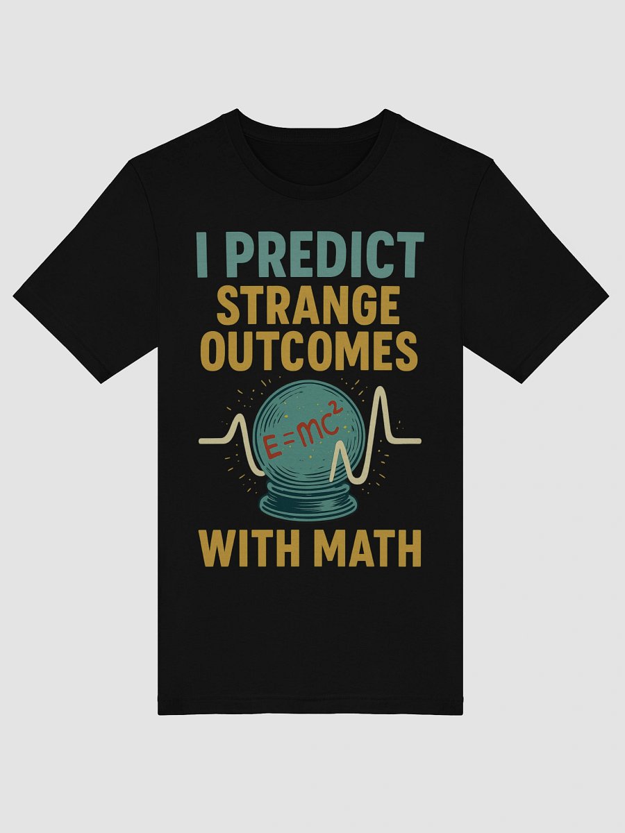 E=mc² Crystal Ball T-Shirt product image (5)