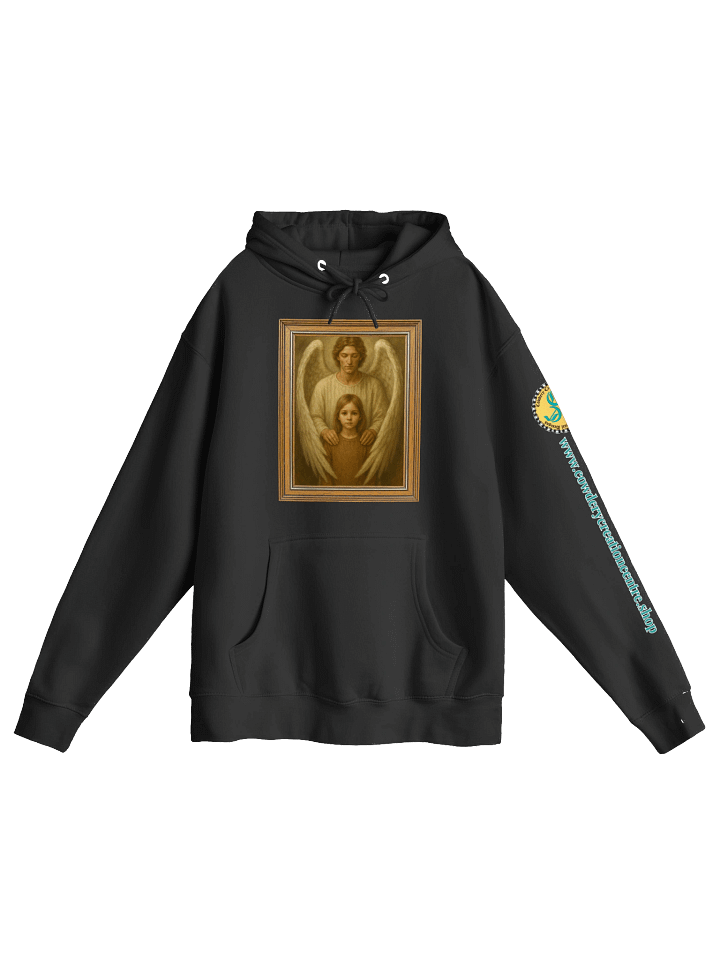 Angels Watch Over Them (Female) Lane Seven Premium Pullover Hoodie product image (1)