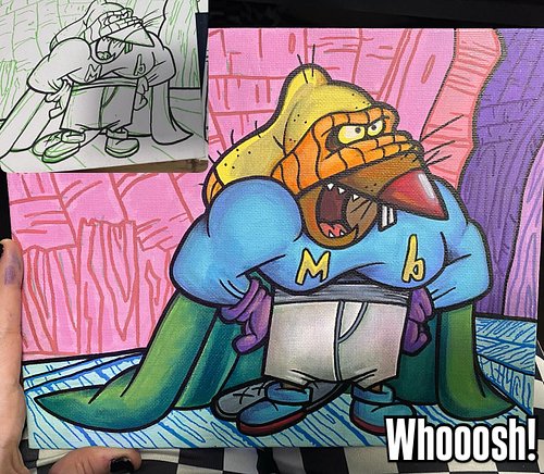 Last night’s 8”x10”. More spoot over at
-> secretdungeon.club