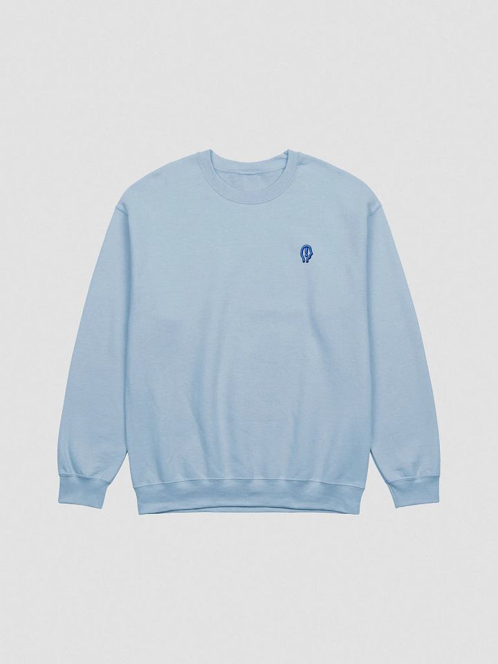 EXCLAIMING MENTALLY (L.C. electric design) embroidered crewneck product image (7)