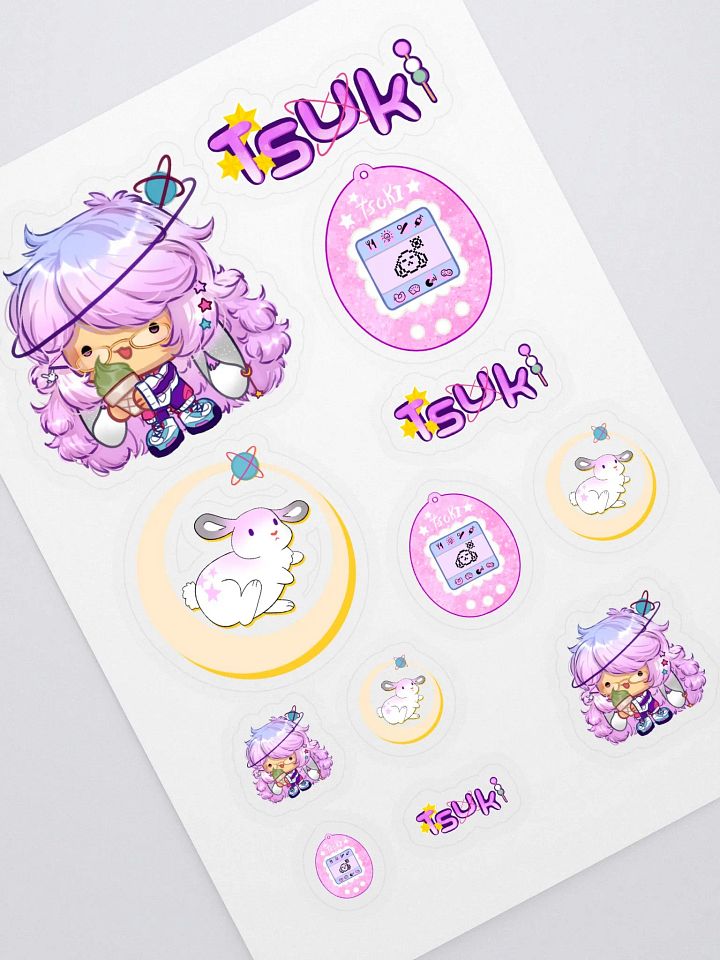 Basic Tsuki the Moon Bunny Sticker Pack product image (1)