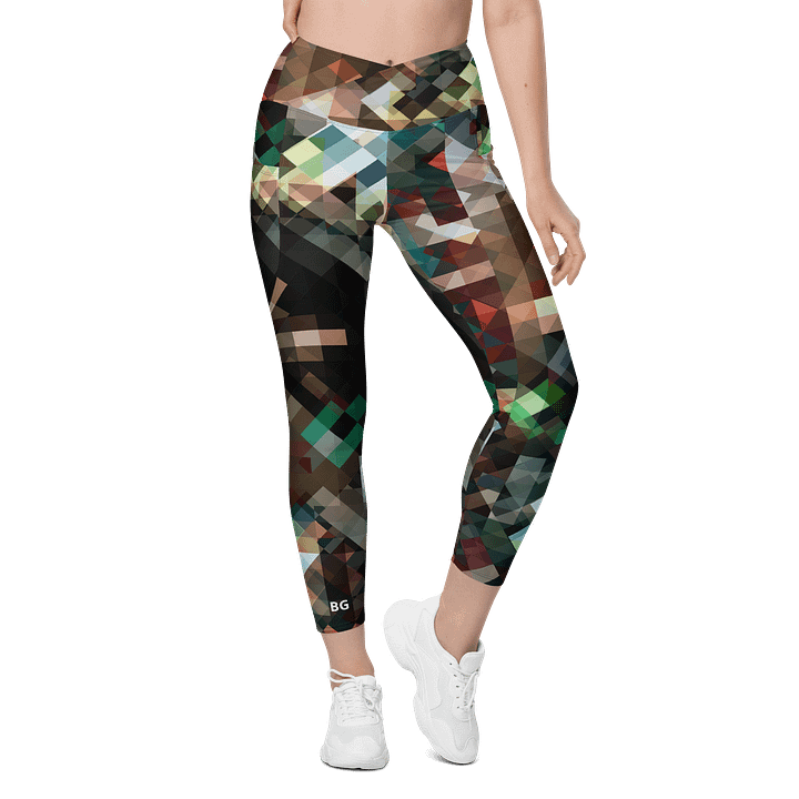 Barry Grady Abstract Crossover Leggings product image (1)
