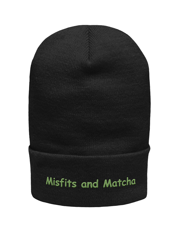 Misfits and Matcha Beanie product image (1)