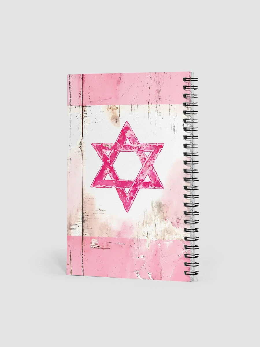 Pink Shabby Chic Star of David Notebook product image (2)