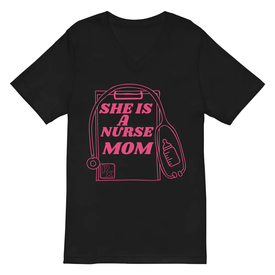 Nurse Mom V-Neck Tee product image (3)