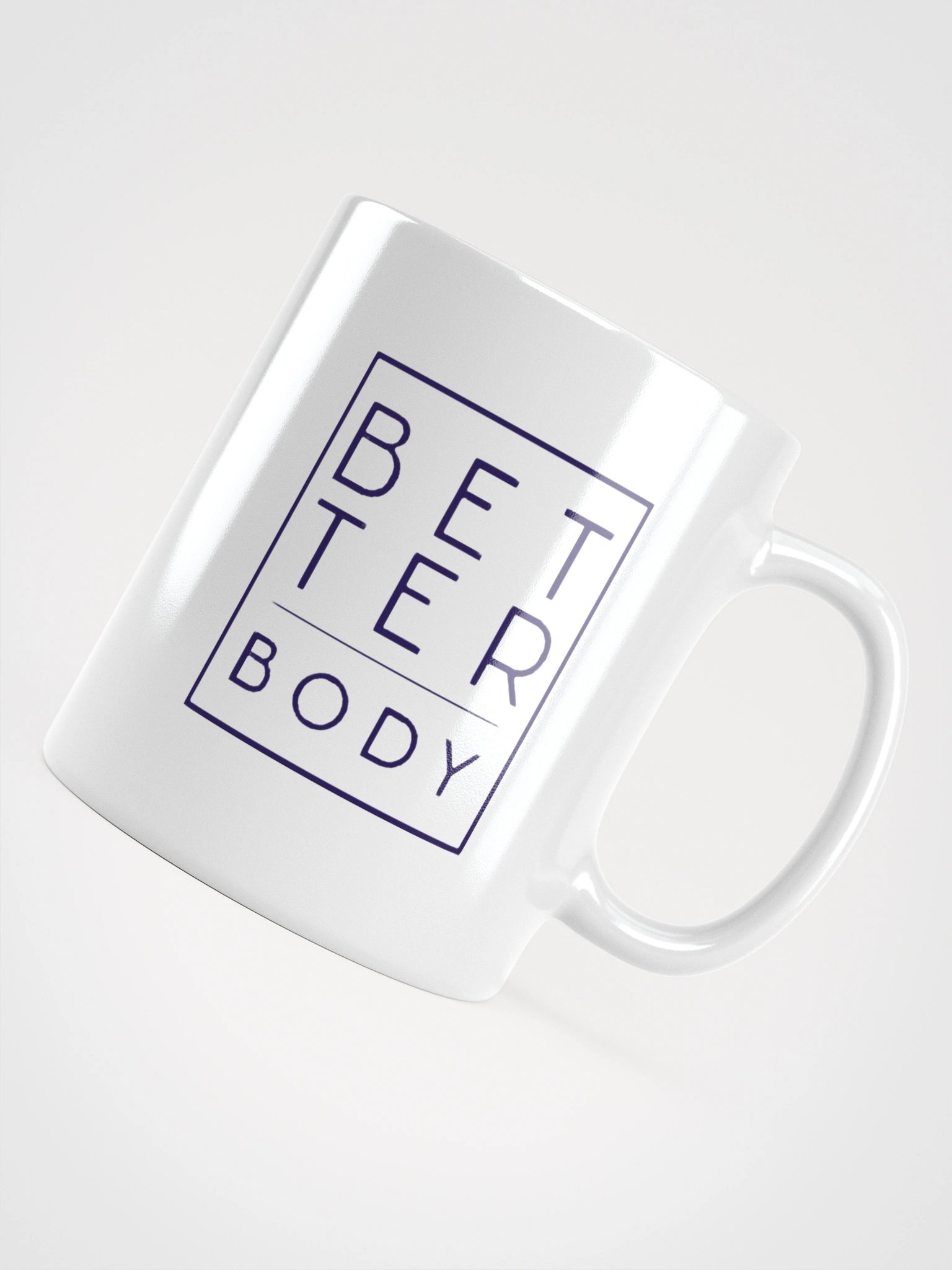 Better Body Black/Blue Logo Motivation Mug product image (11)