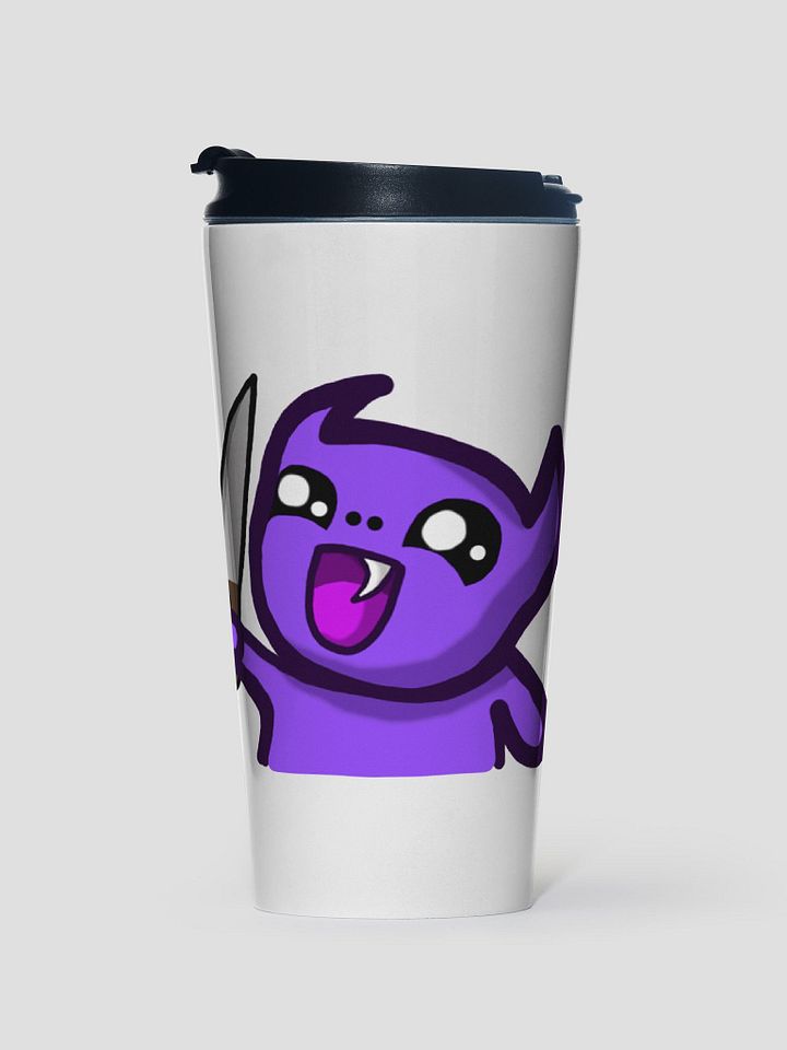 Stainless Steel Travel Mug - Stabby Jeffrey product image (1)