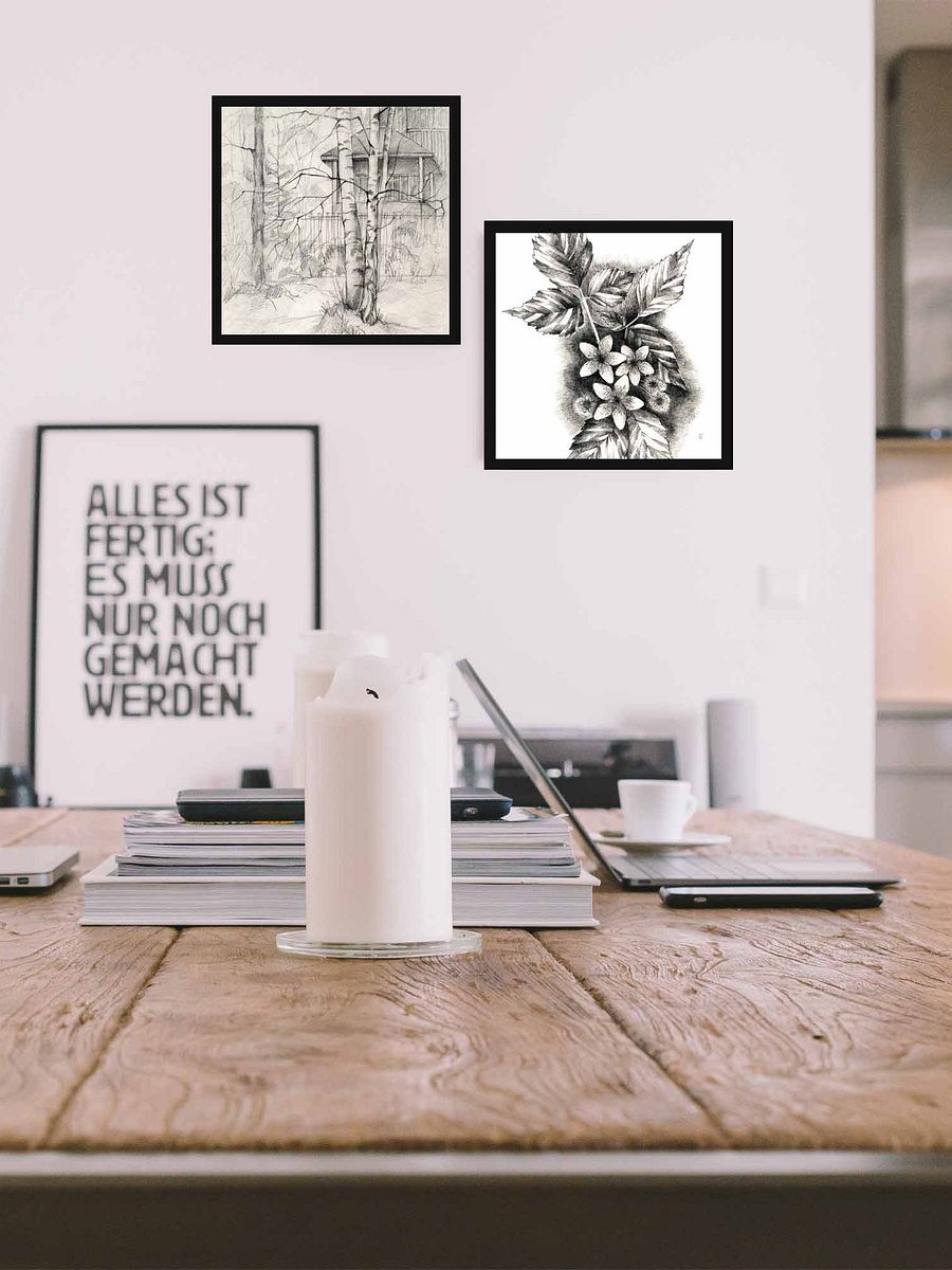 Blank Canvas: Unleash Your Artistic Vision - Dacha and Trees product image (9)