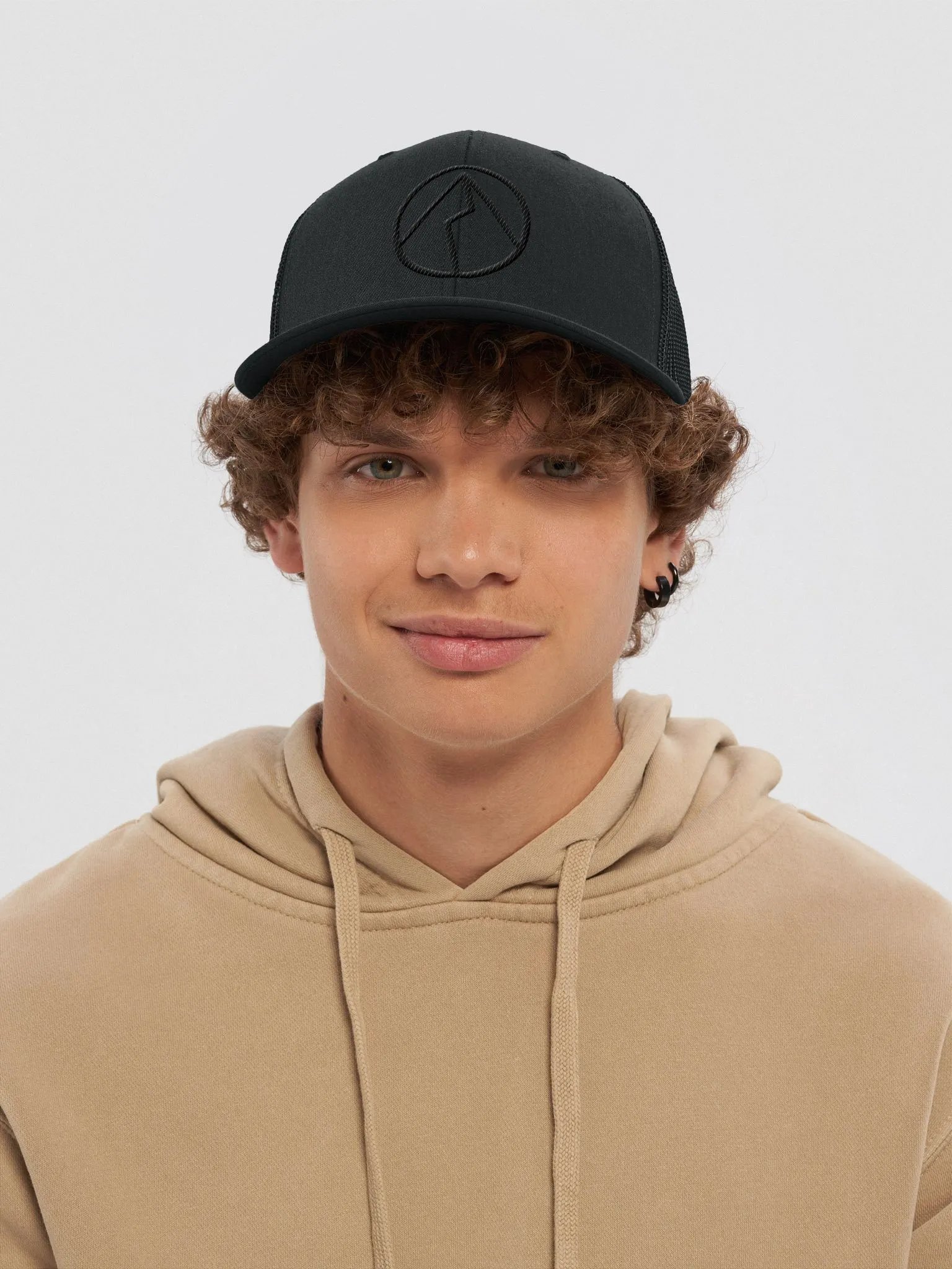 Icon, Just Black Trucker Cap product image (5)