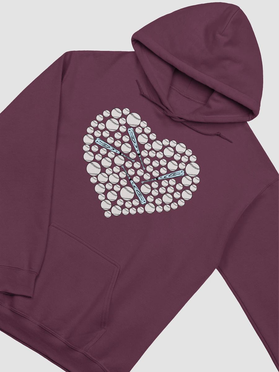 Pure Heart Baseball Love Hoodie product image (2)