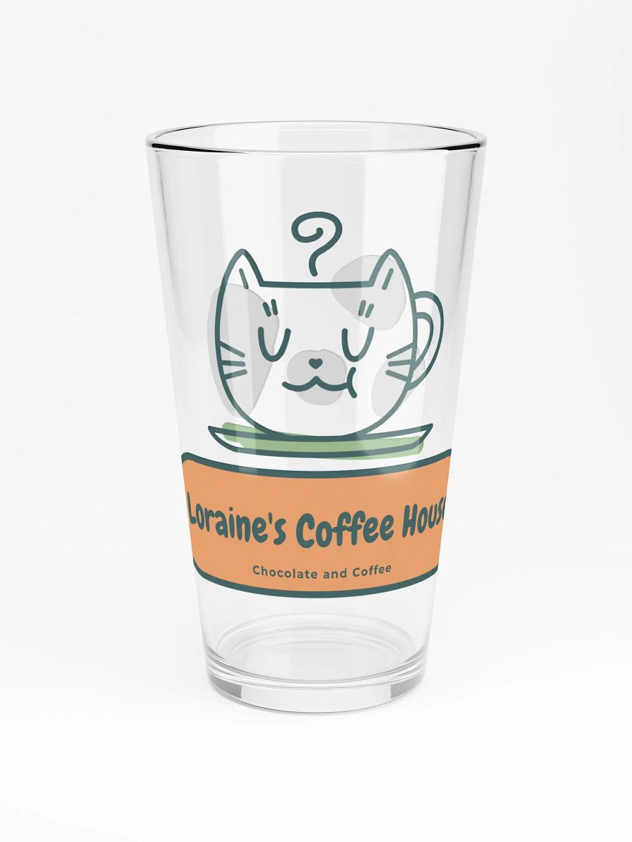 Loraine's Kitty Coffee Drinking Glass product image (3)