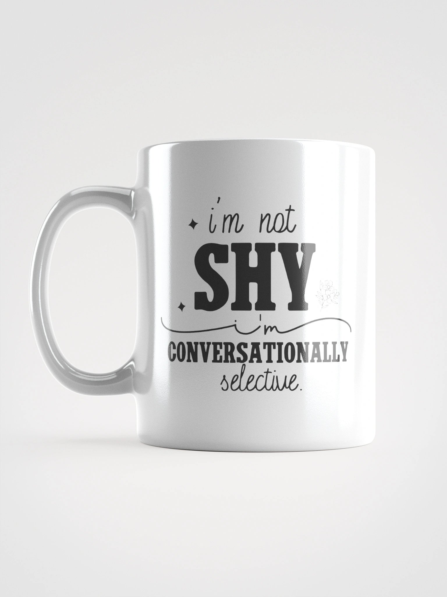 Conversationally Selective Mug product image (16)