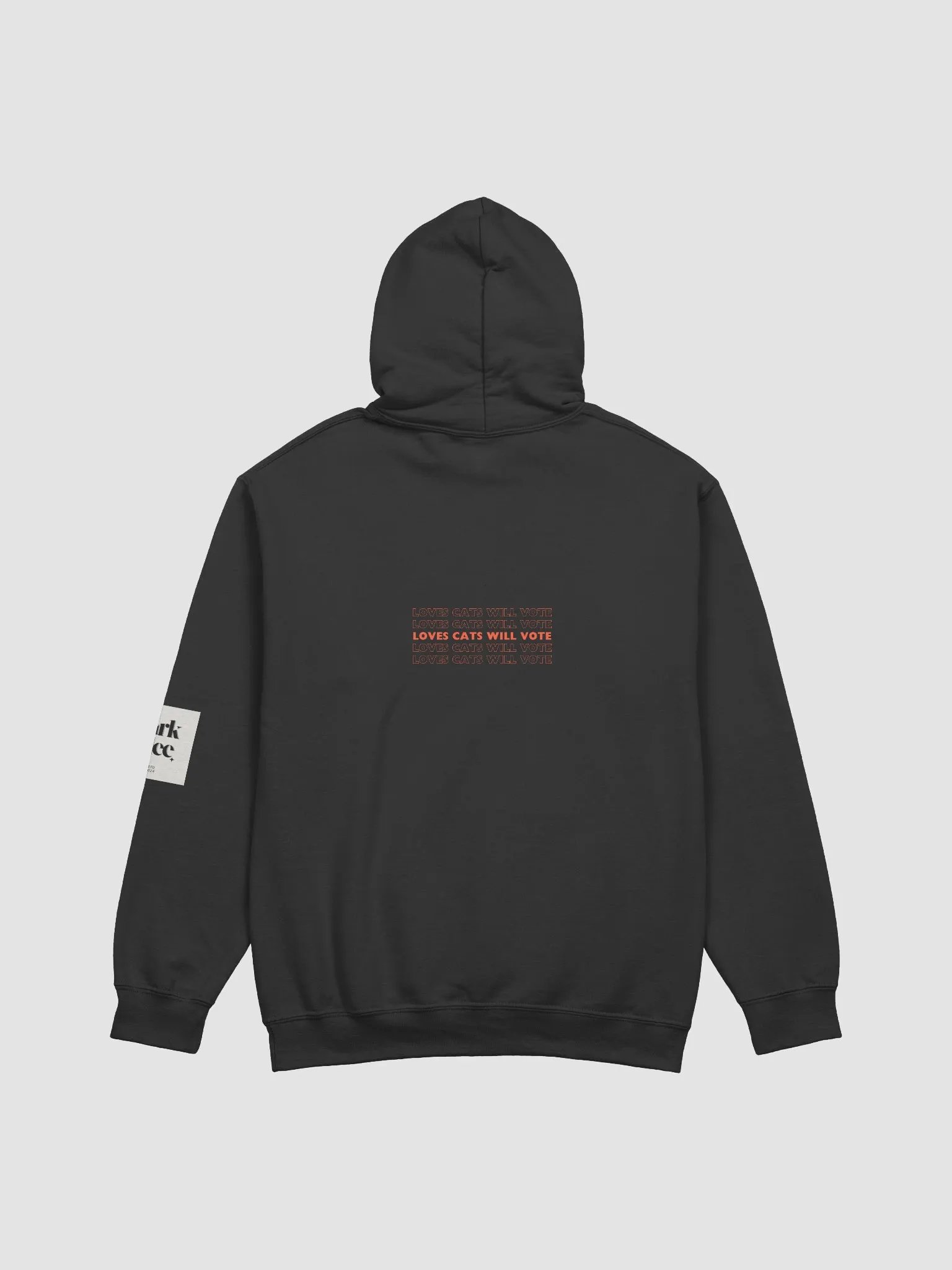 Loves Cats Will Vote Hoodie product image (3)