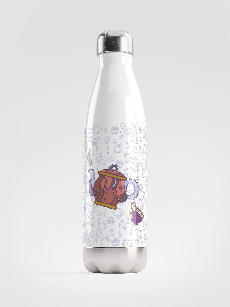 Time for Tea - Steampunk - White Water Bottle product image (2)