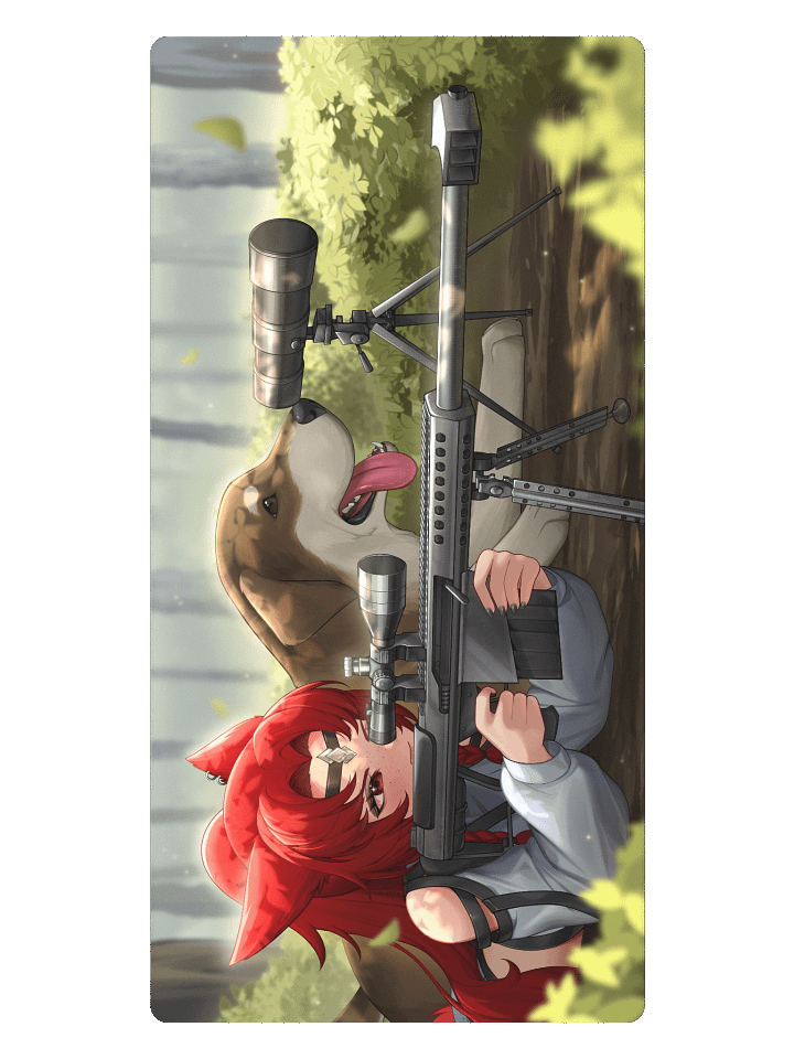 Sniper Star & Apollo Spotter desk mat product image (2)