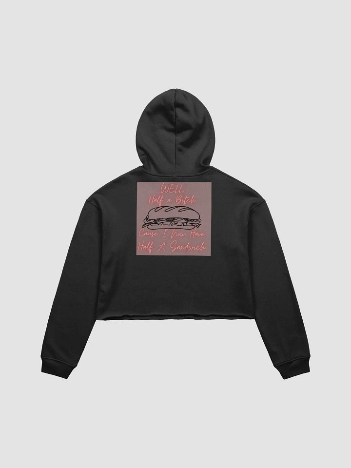 Half A Whole Crop Hoodie product image (2)