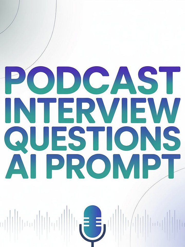 PODCAST INTERVIEW QUESTIONS product image (1)