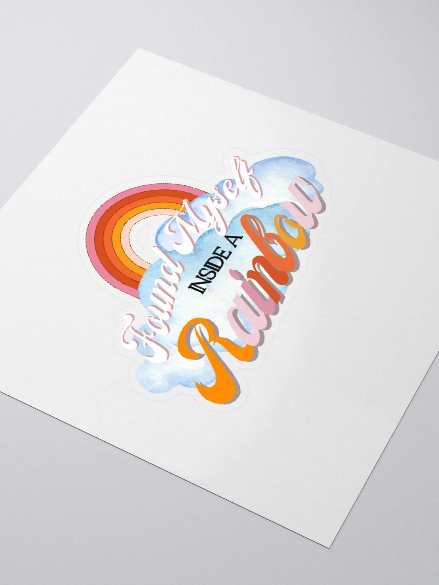 Rainbow Dreams Kiss Cut Stickers product image (9)