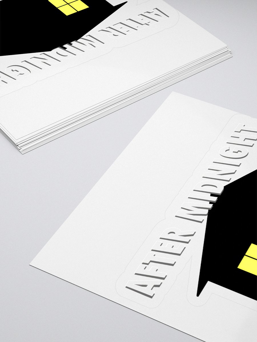 After Midnight Kiss-Cut Sticker product image (4)