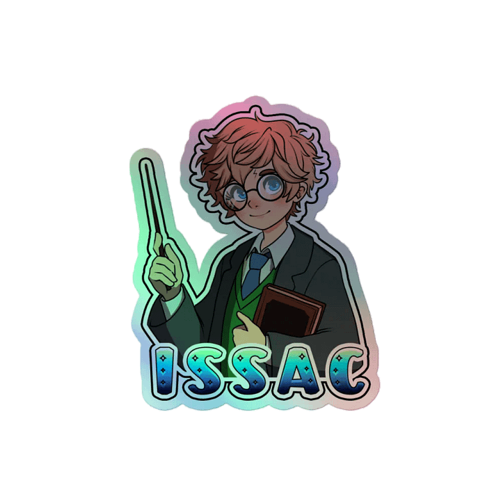 Issac - Holo sticker product image (2)