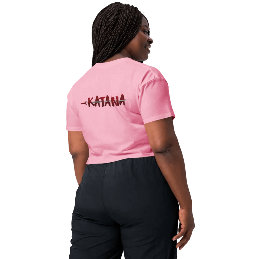 Samurai Katana Women's Crop Top product image (4)
