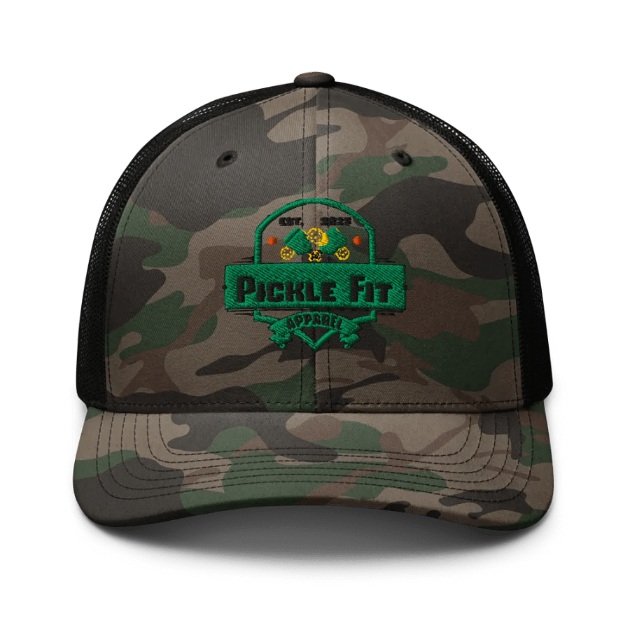 Pickle Fit Camo Trucker Hat product image (1)