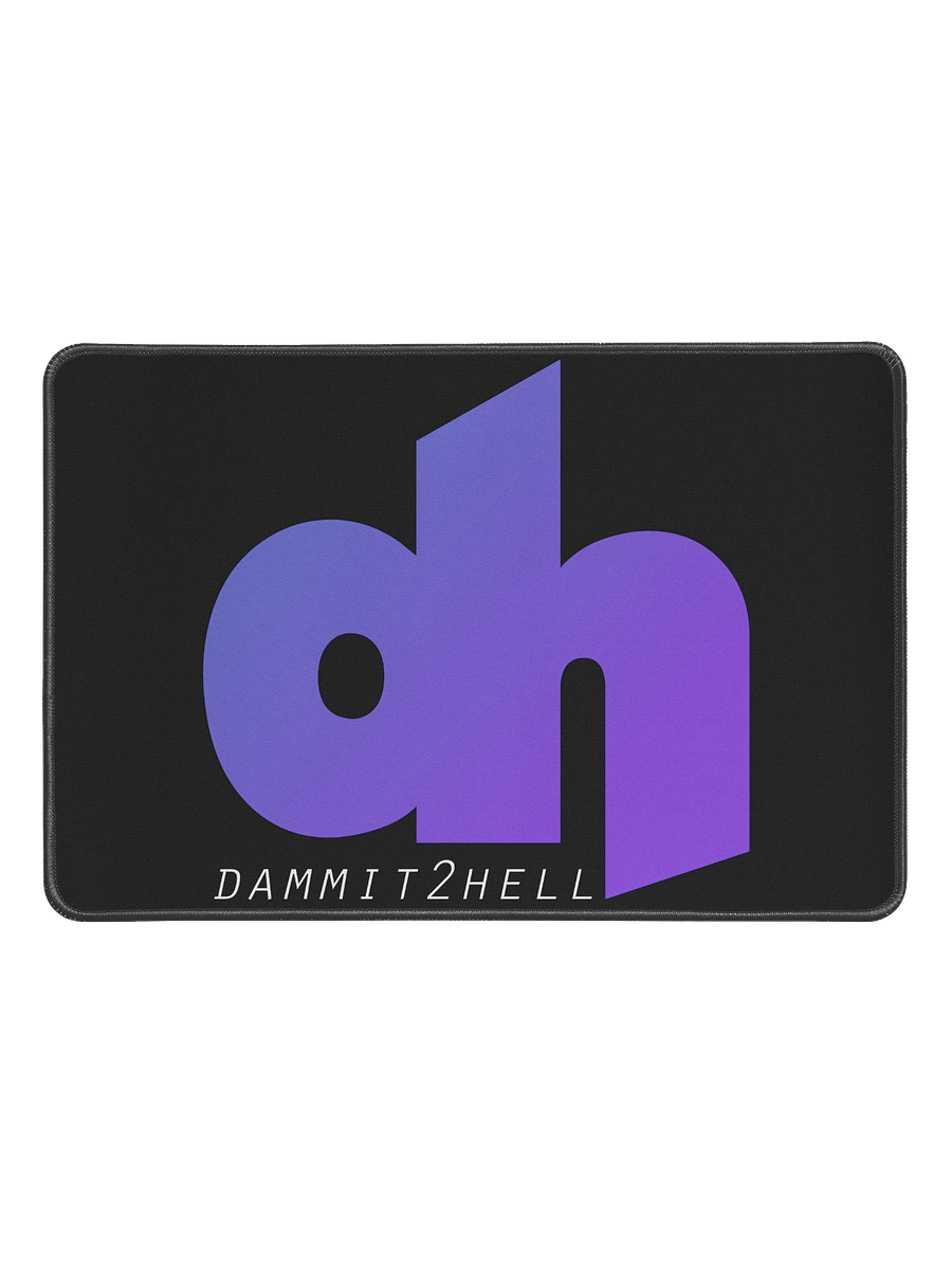 d2h Logo Desk Mat 12" x 18" product image (1)
