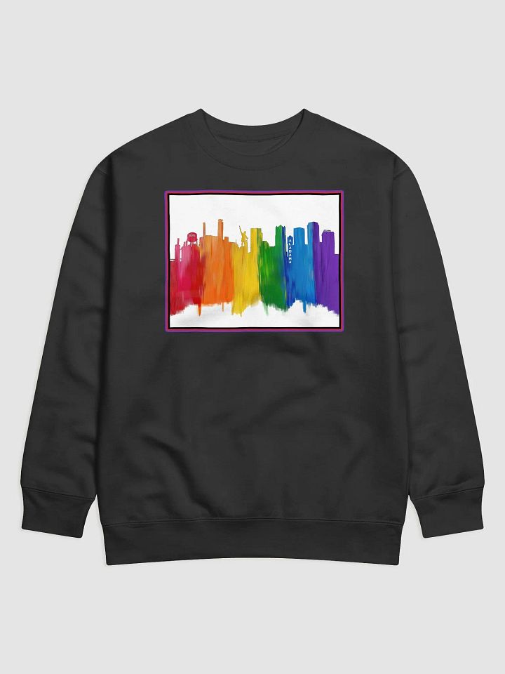 Birmingham Alabama Skyline - Pride Colors Sweatshirt product image (1)