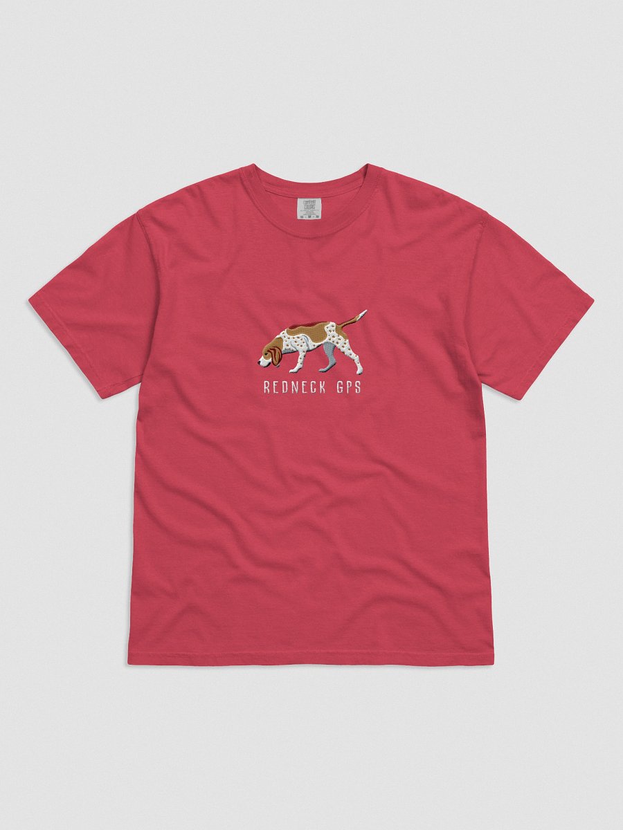 Redneck GPS T-Shirt(Embroidered) of a Redtick Coonhound product image (41)
