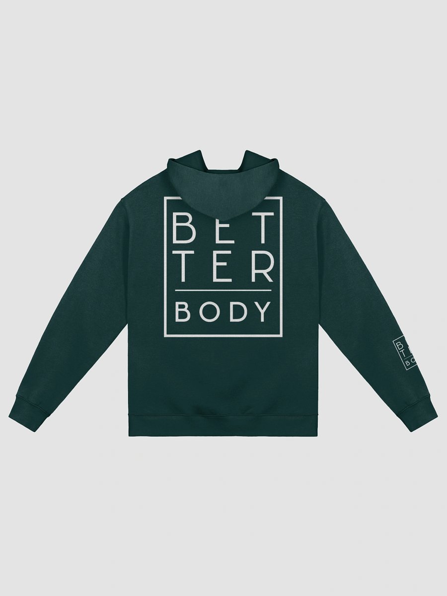 Better Body White Logo Luxury Hoodie product image (5)