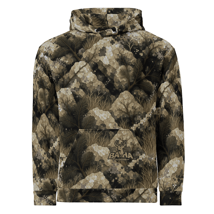 Baha Clifffade Camo hoodie product image (1)