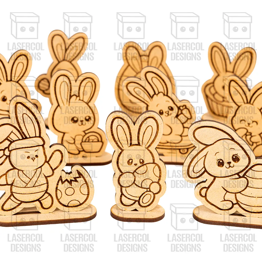 Easter Cutouts With Base Set 7 - Laser Cut Files product image (10)