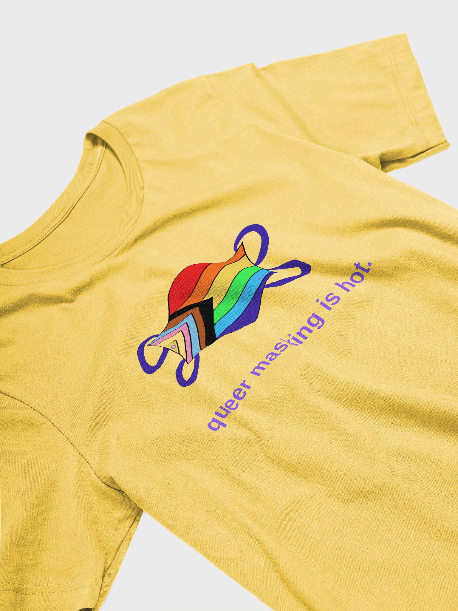 Queer Masking Is Hot Tee product image (3)
