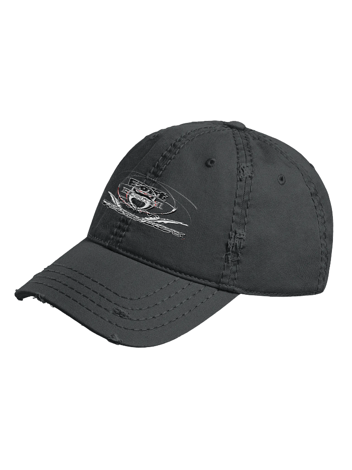 Fight Hard Earn Respect - Embroidered - Distressed Dad Hat product image (2)