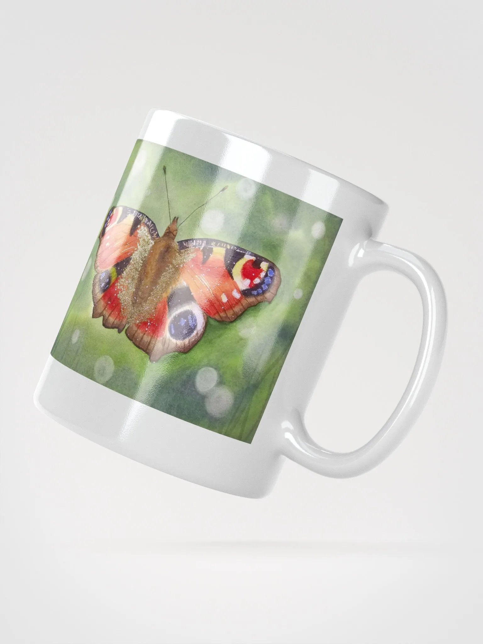 Isabel the Peacock Butterfly - Mug product image (2)
