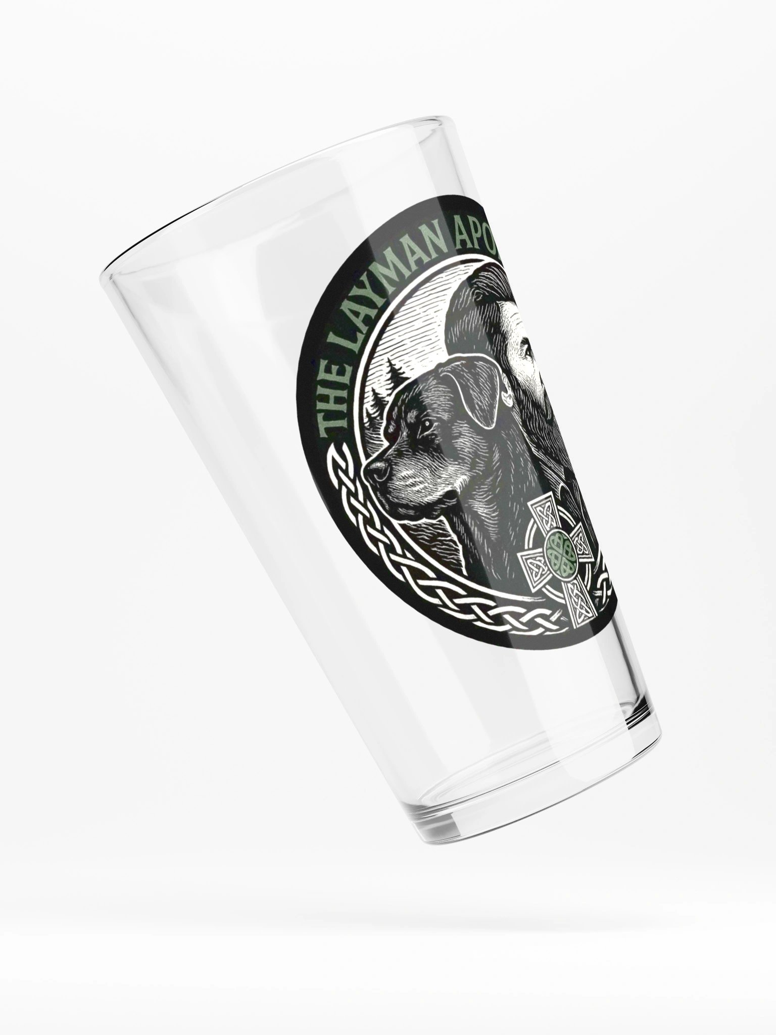 Layman Alt Emblem Pint Glass product image (4)