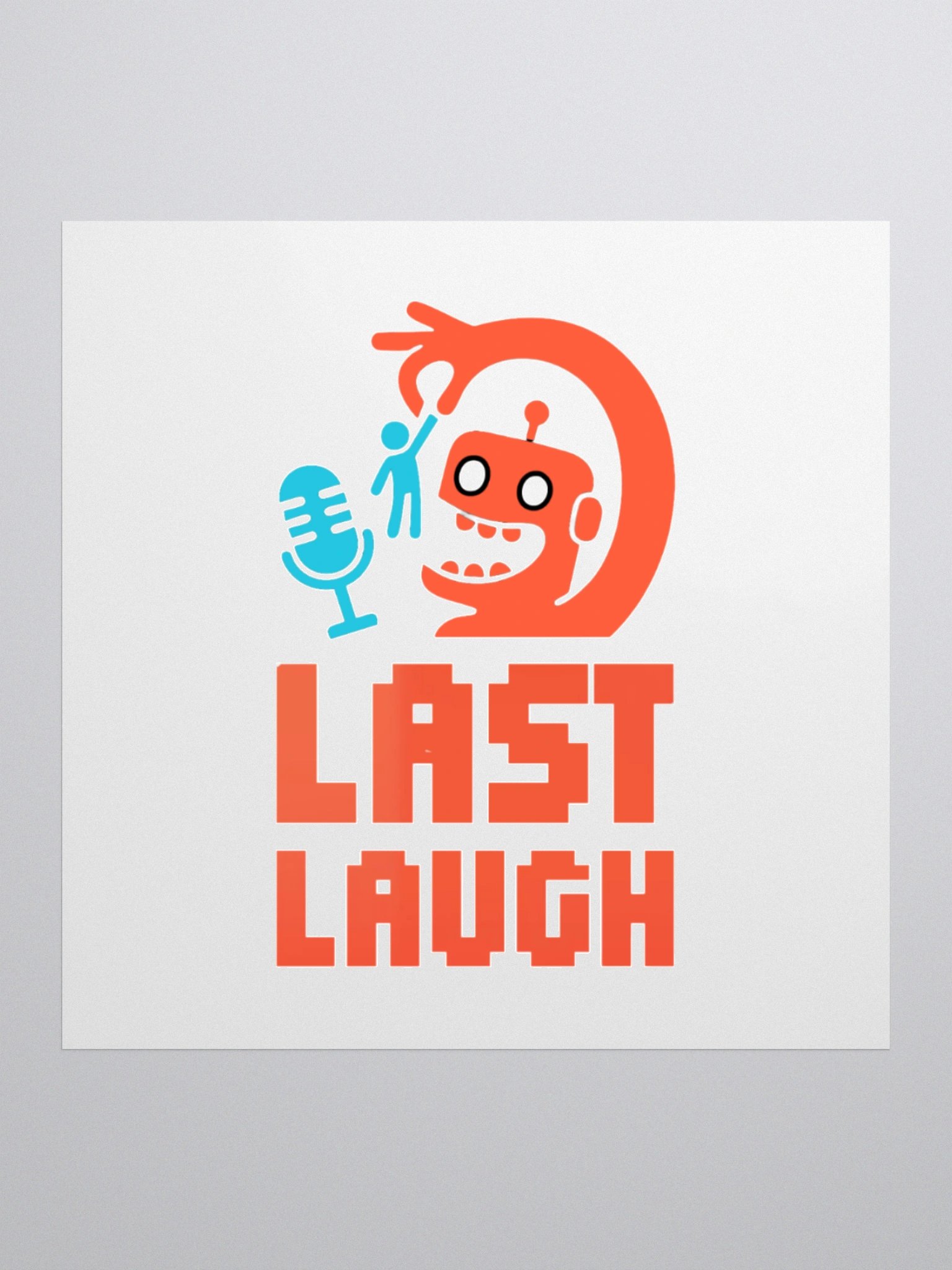 Last Laugh Sticker product image (1)