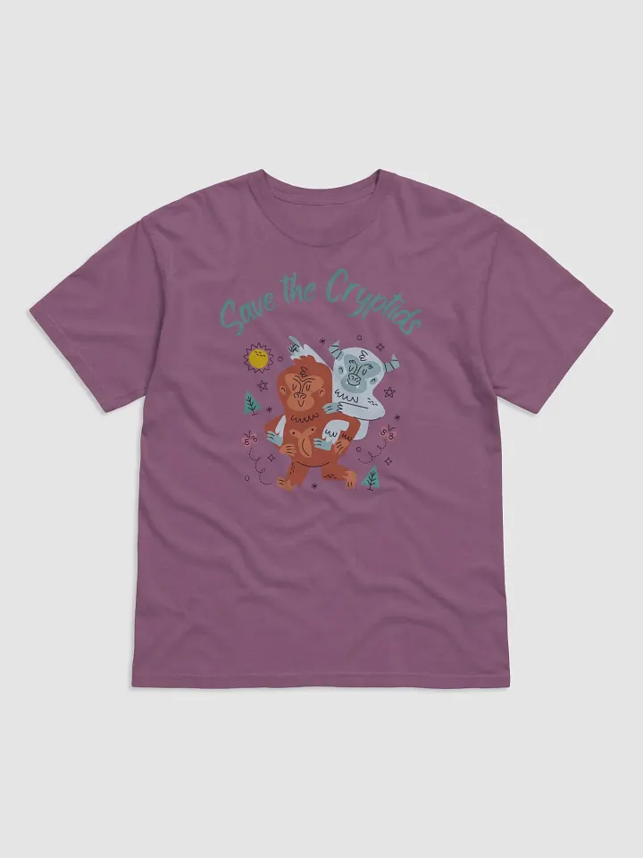 Save the Cryptids Adult T-Shirt product image (1)