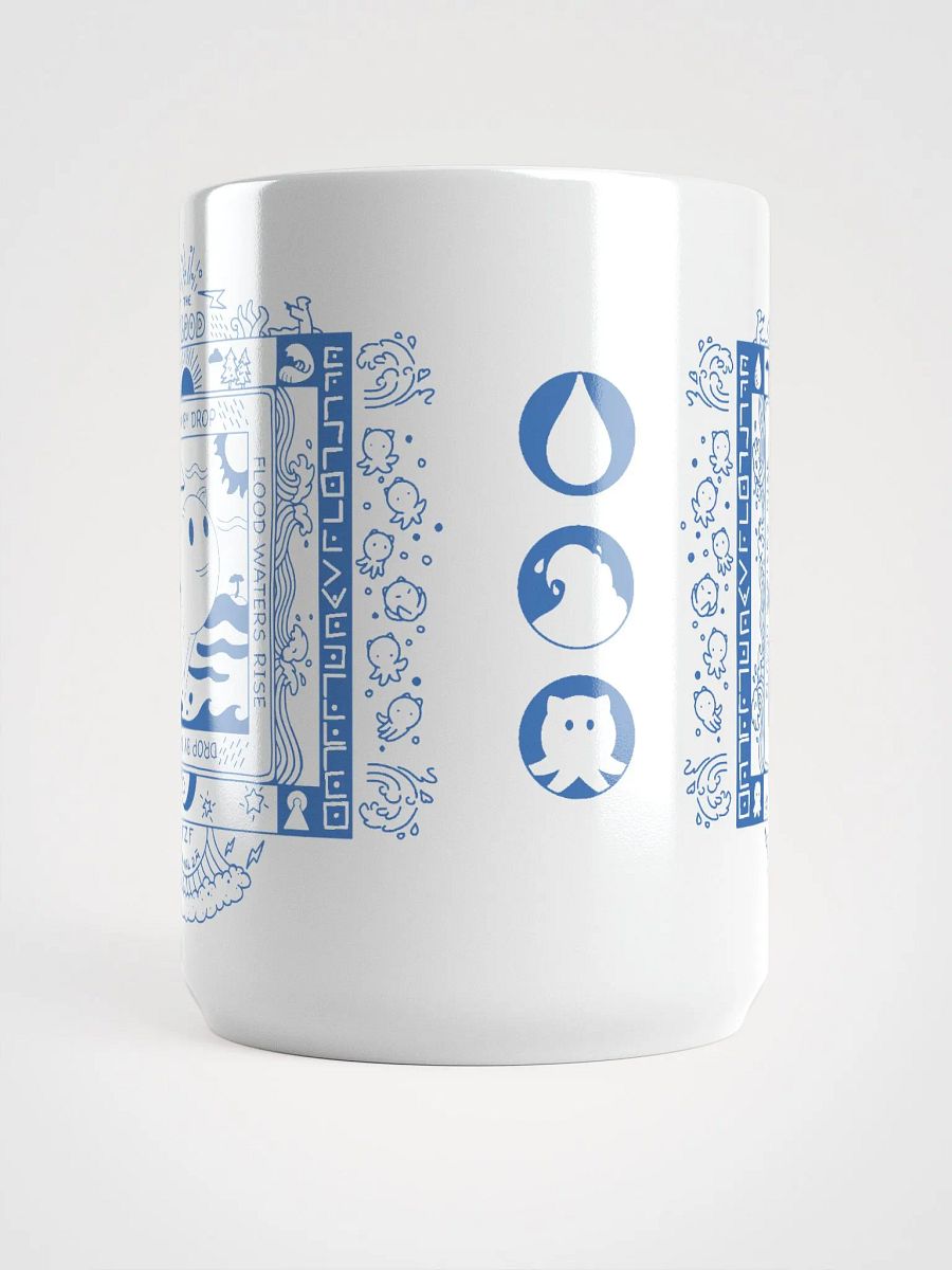 Flood Blue Line 15oz Mug - Double Sided product image (5)