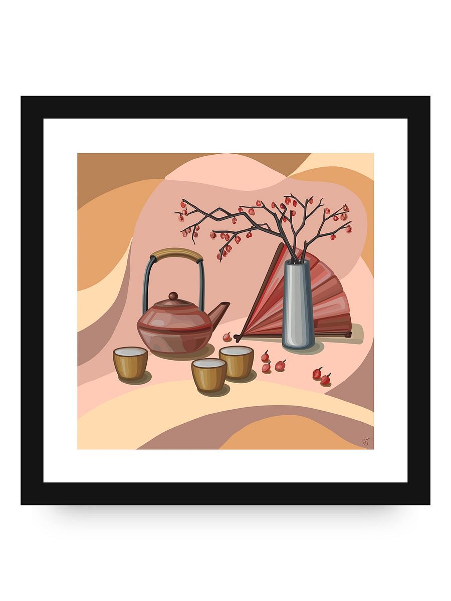 Tranquil Tea Time Poster - Coffee Shop No. 12 product image (22)