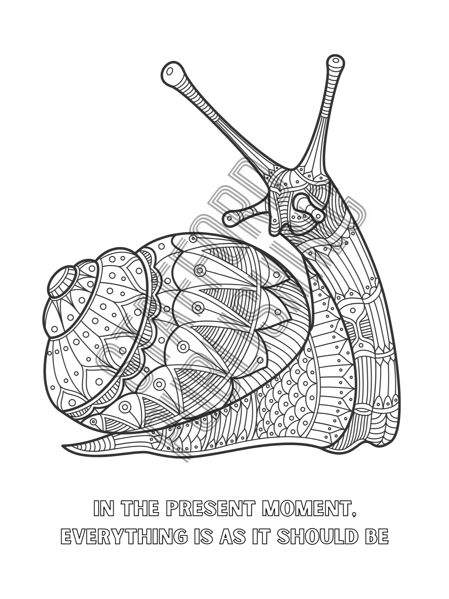 Animal Mandala Coloring Book with Wisdom and Reflections Printable Version product image (12)