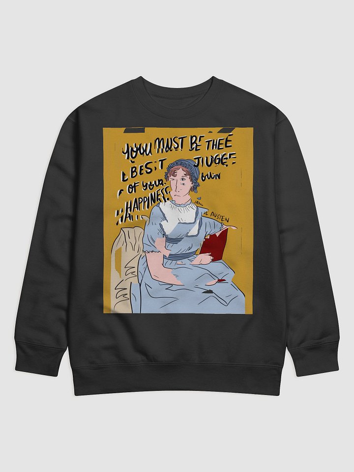 Austen-Inspired Happiness Sweatshirt product image (5)