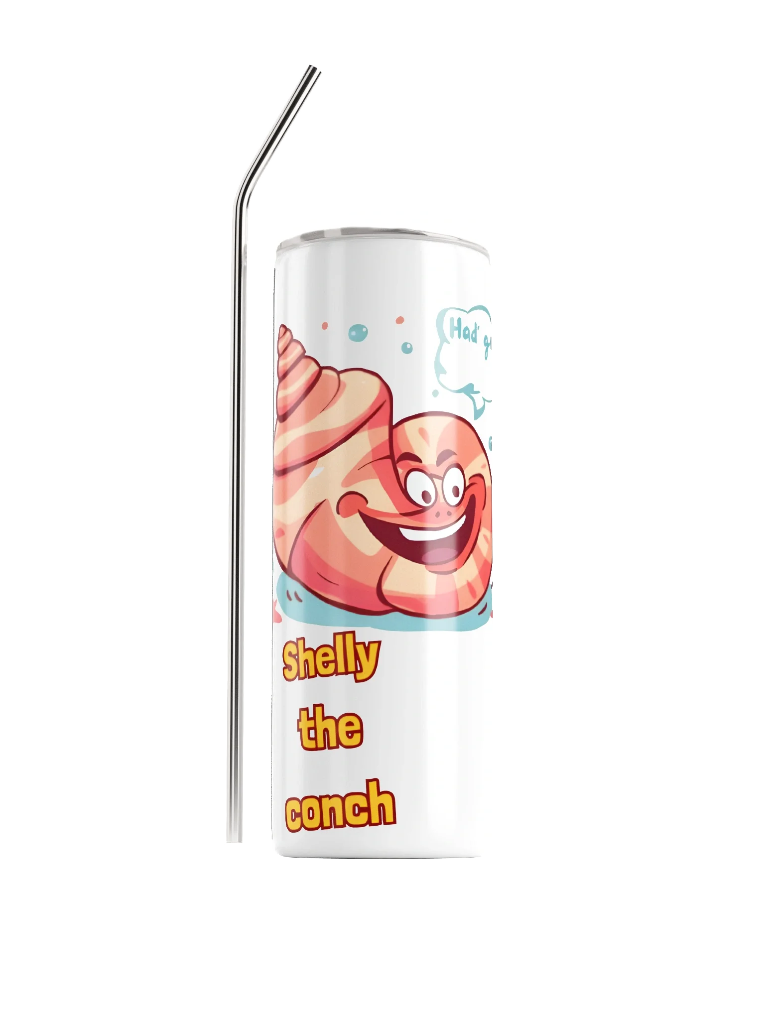 Shelly the Conch Stainless Steel Tumbler product image (1)