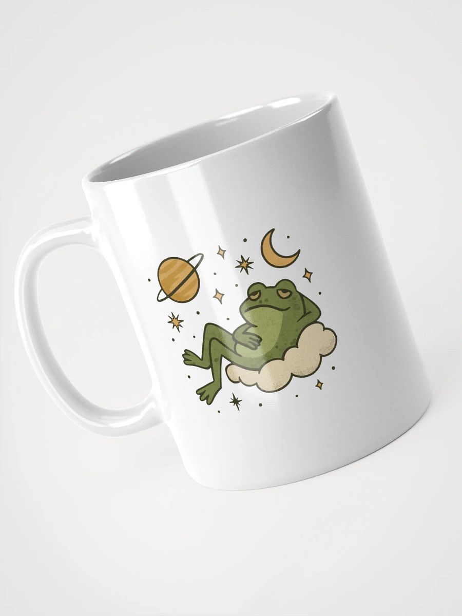 Cosmic Frog White Glossy Mug product image (7)