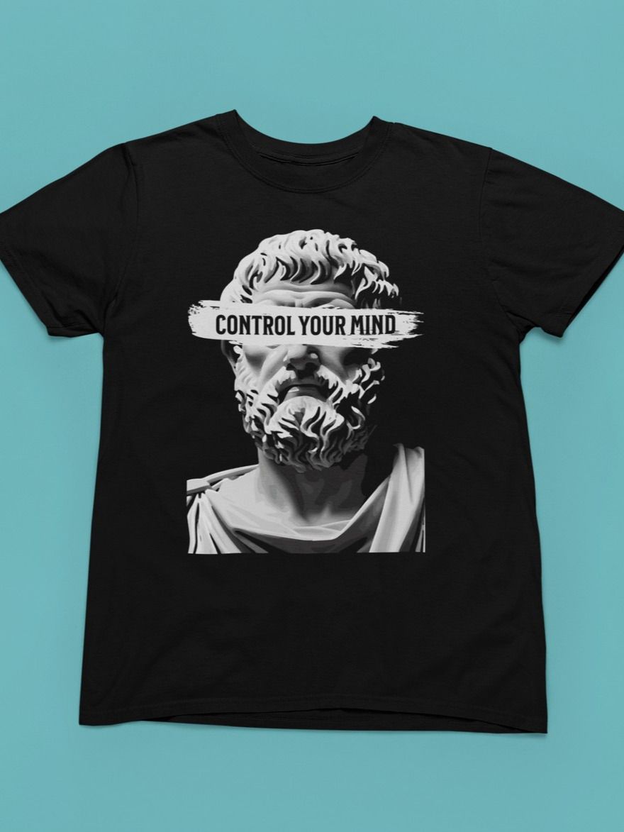 Control Your Mind Stoic Quote Tshirt product image (11)