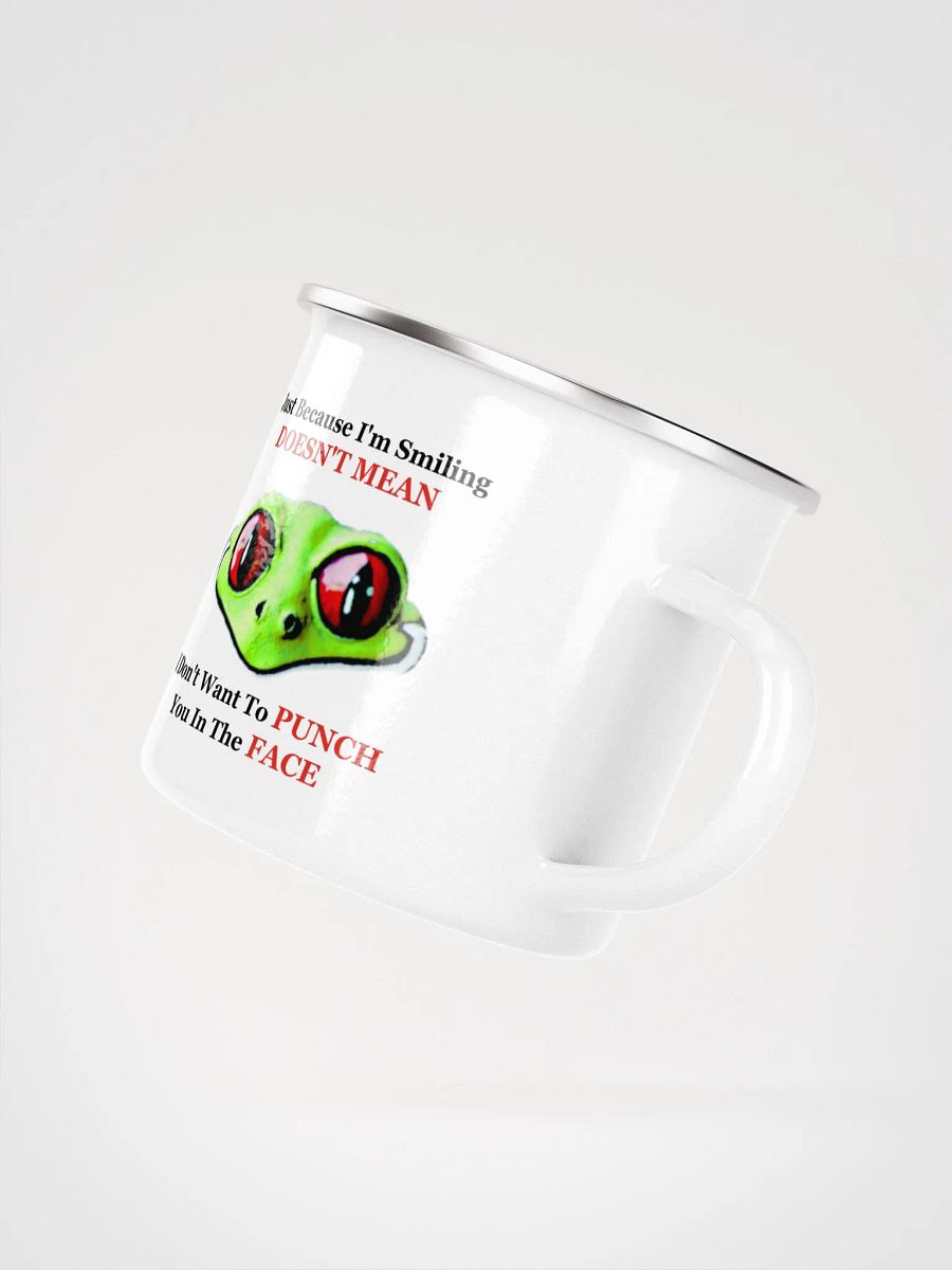 I'm Smiling Enamel Mug product image (3)