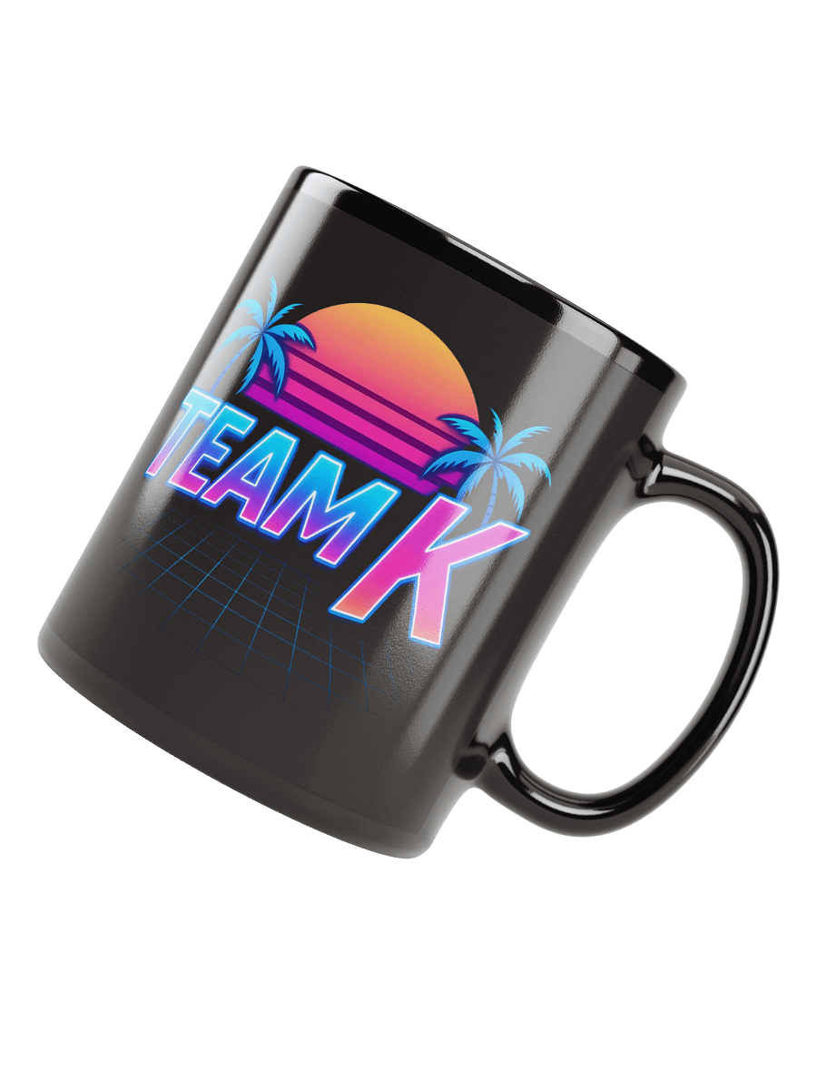 Team K 1980's Black Mug product image (8)