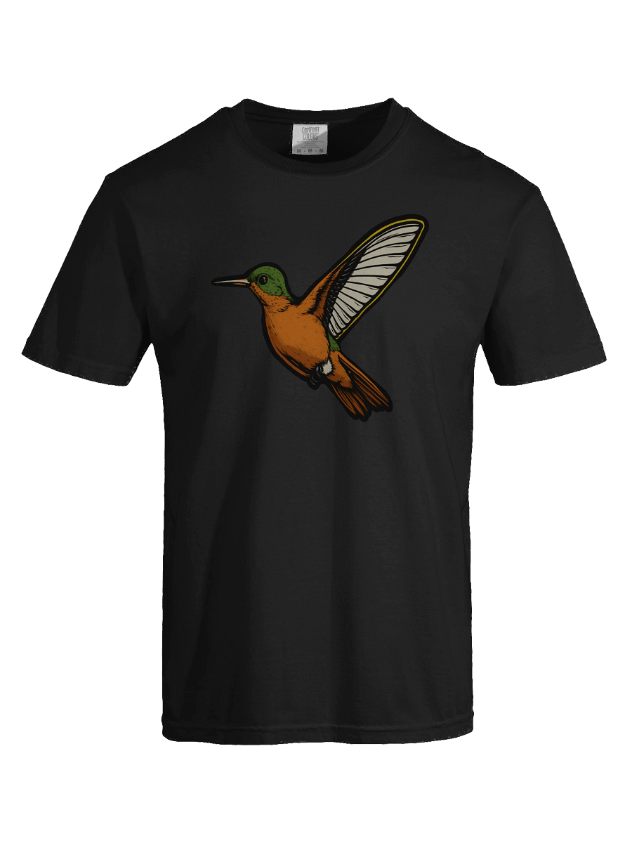 Vibrant Cinnamon Hummingbird Flight Tee product image (78)