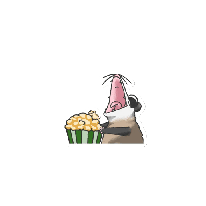 [Opossum Popcorn] Magnet product image (1)