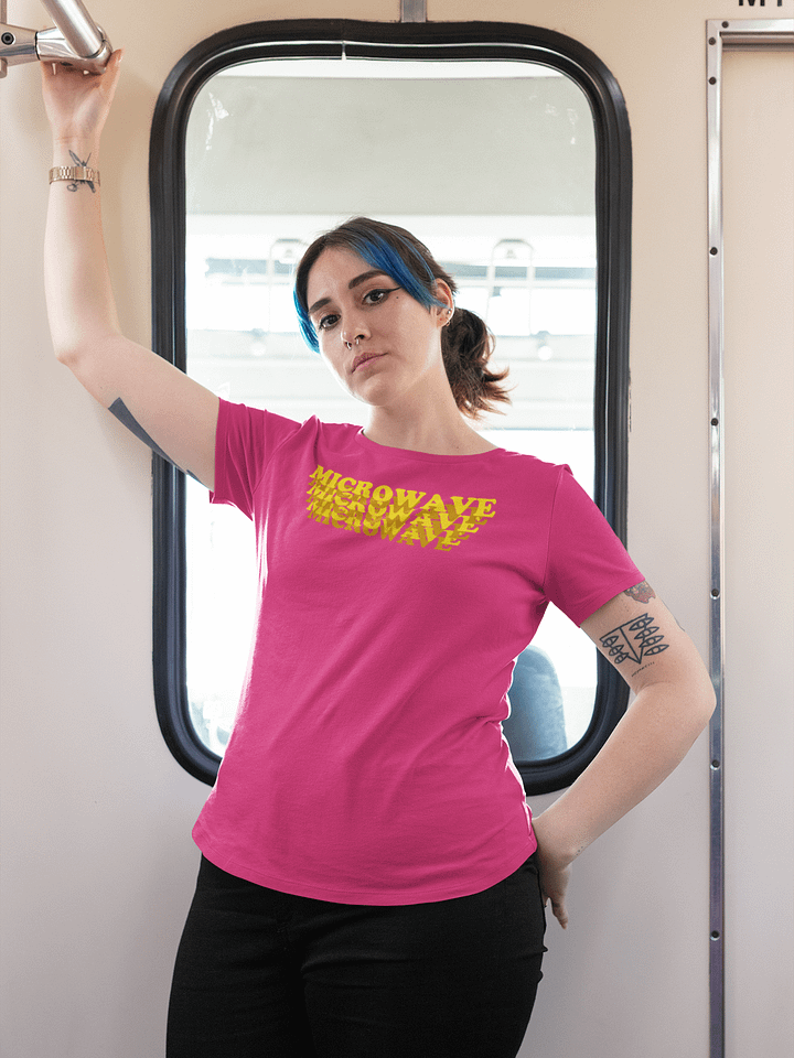 Microwave supersoft femme cut t-shirt product image (1)